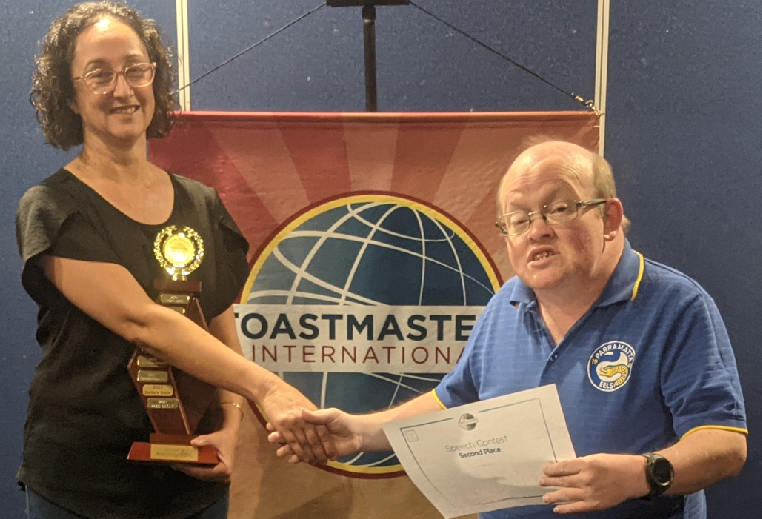 Club contest educational awards - Humorous speech