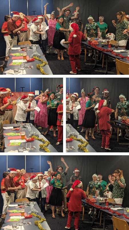 Social function Christmas fun